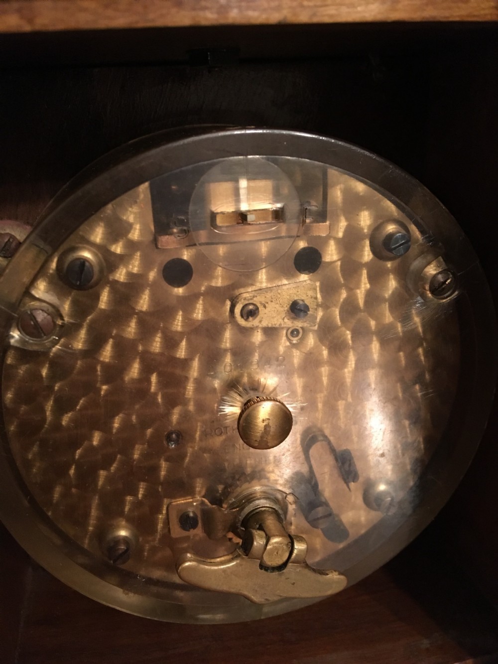 BRACKET CLOCK BY ROTHERHAM View V