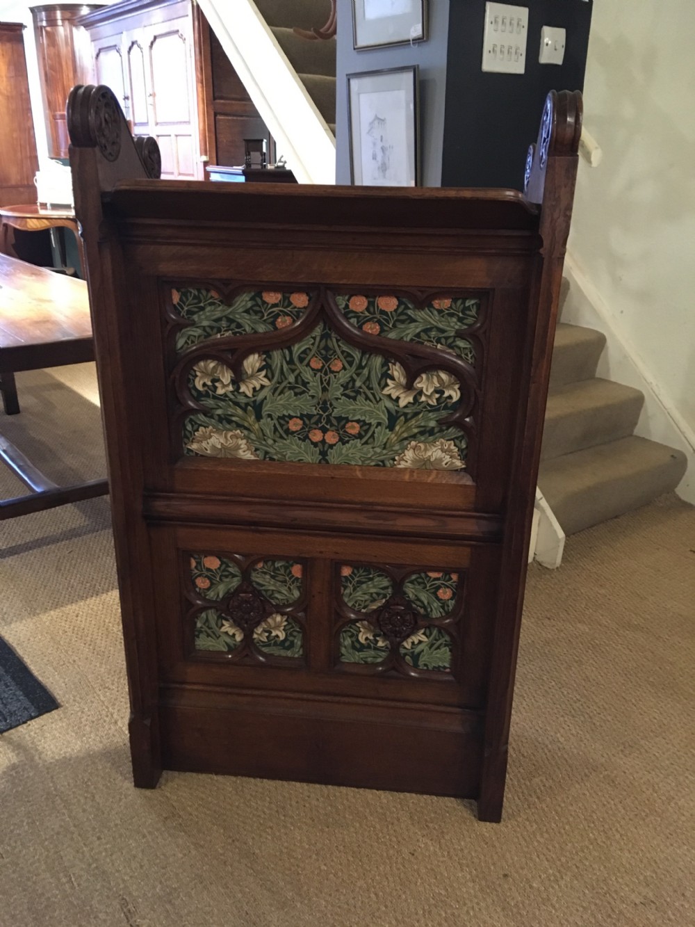 VICTORIAN GOTHIC OAK LECTURN 