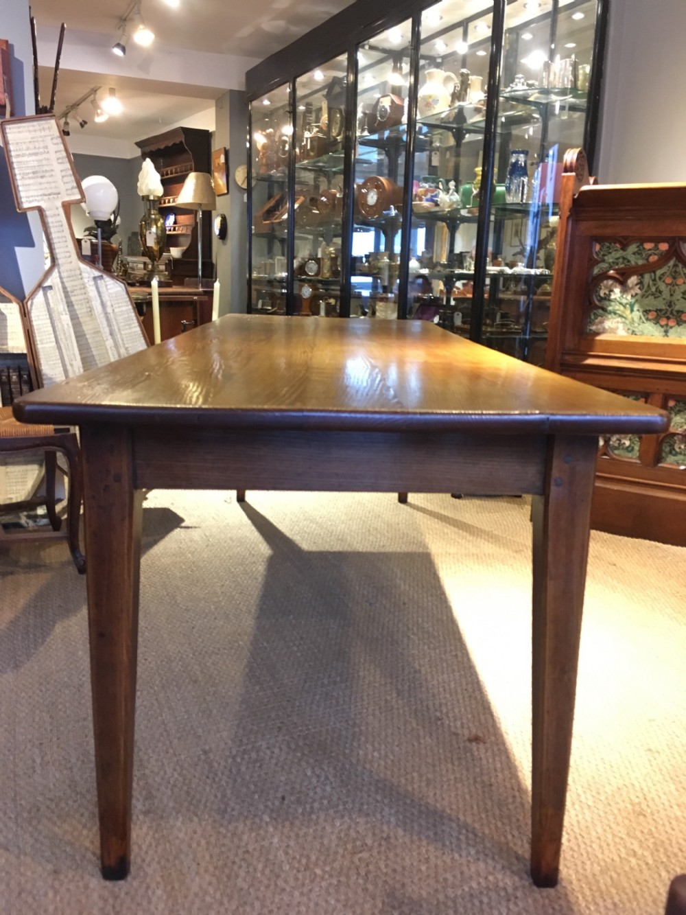 Ash farmhouse table  View II