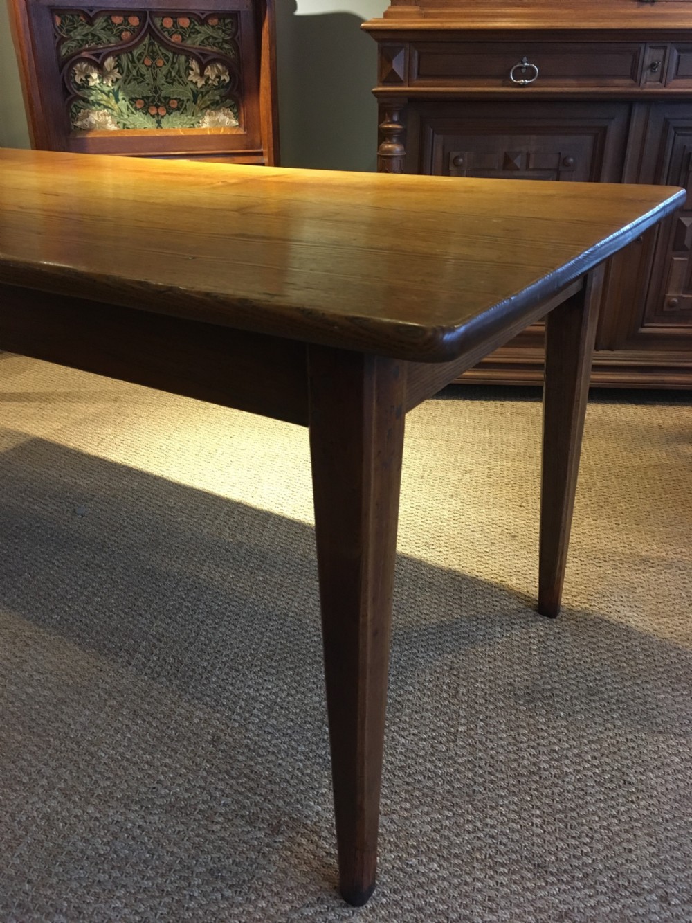 Ash farmhouse table  View III