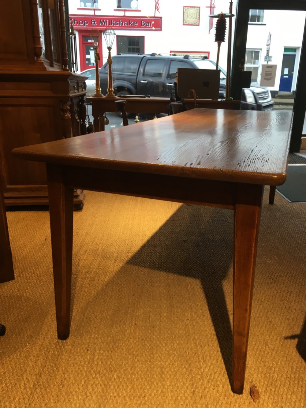 Ash farmhouse table  View VIII