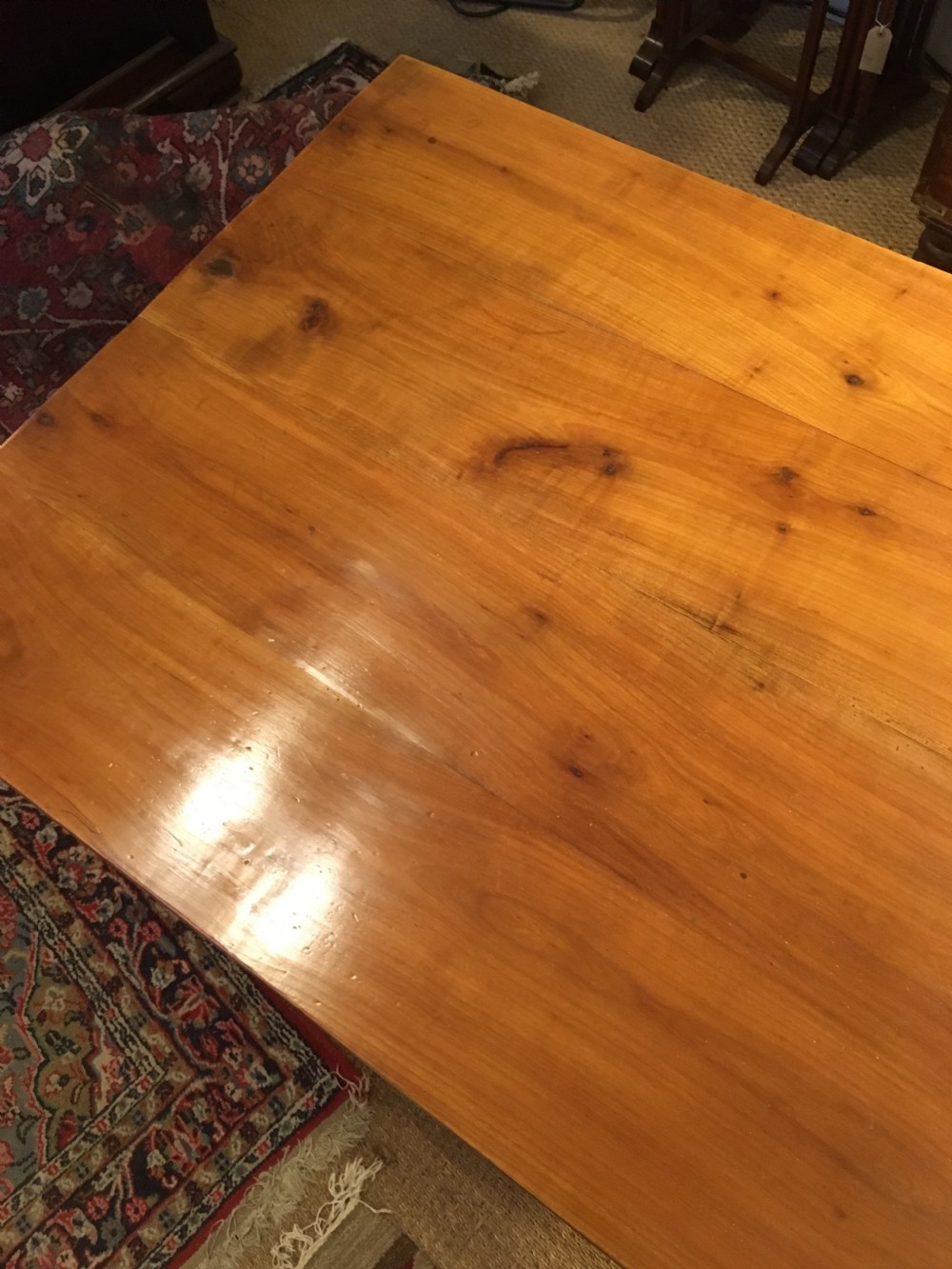 Cherry wood farm table  View VII