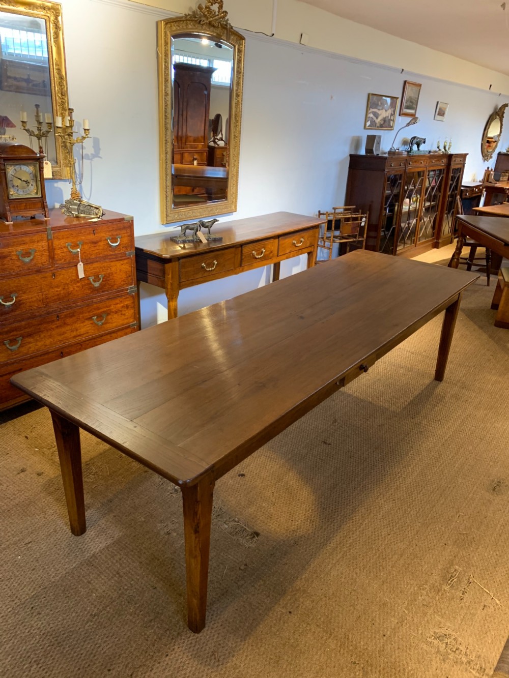 Elm farmhouse table 2.7 meters 