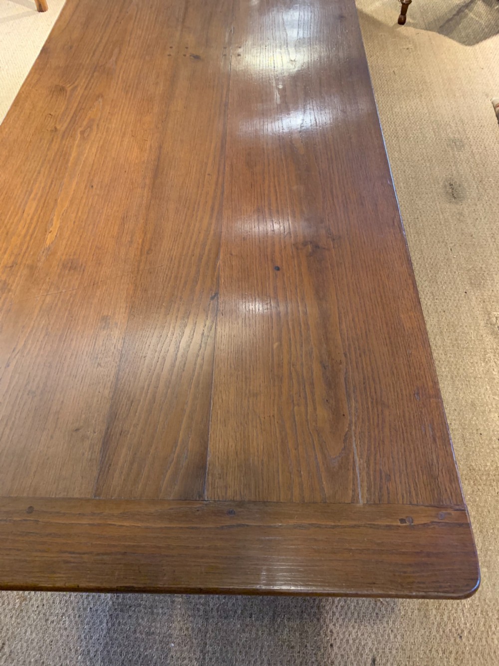 Elm farmhouse table 2.7 meters  View II