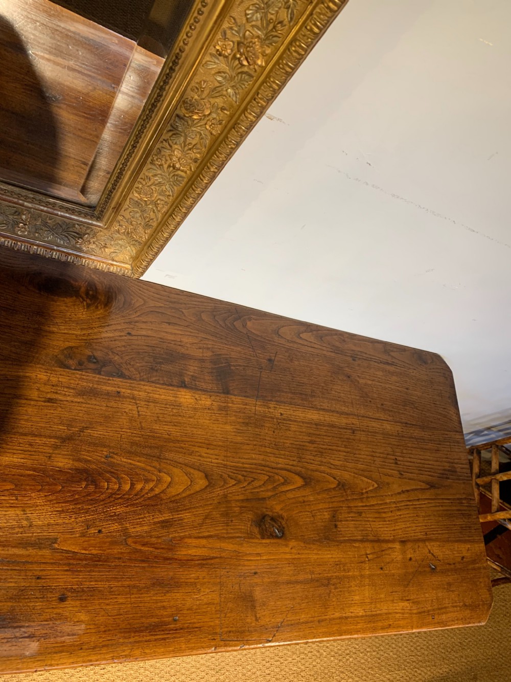 19th chestnut dresser base  View VIII
