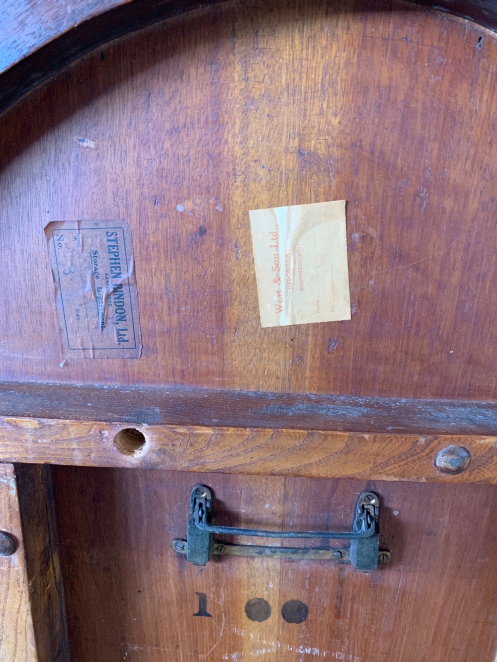Walnut loo table  View IV