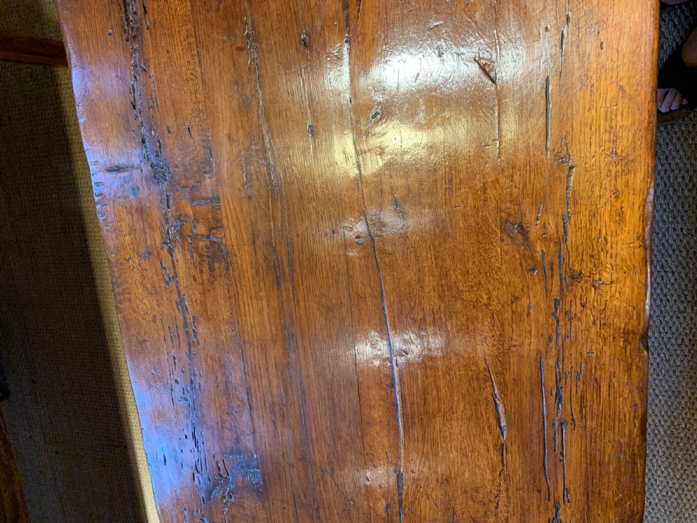 Oak Refectory table 2.20 meters  View VII