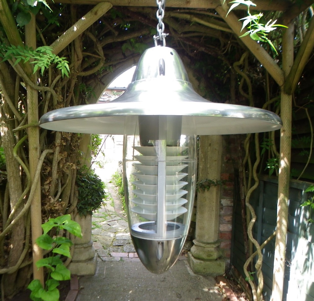 ALUMINIUM AIRCRAFT HANGER LAMP View III