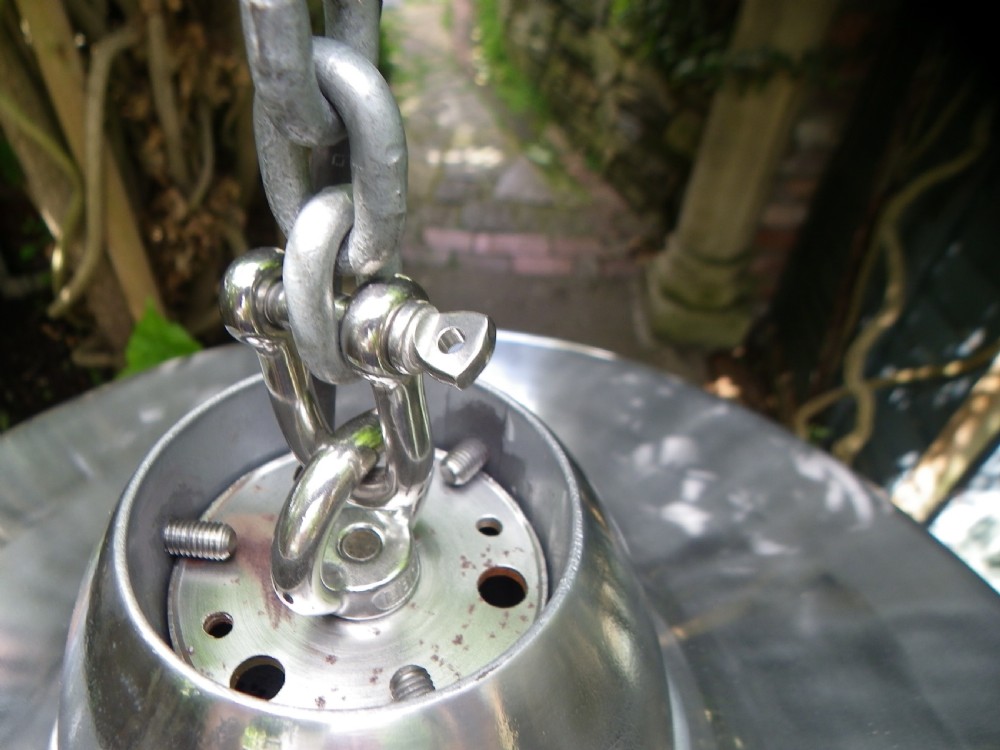 ALUMINIUM AIRCRAFT HANGER LAMP View V