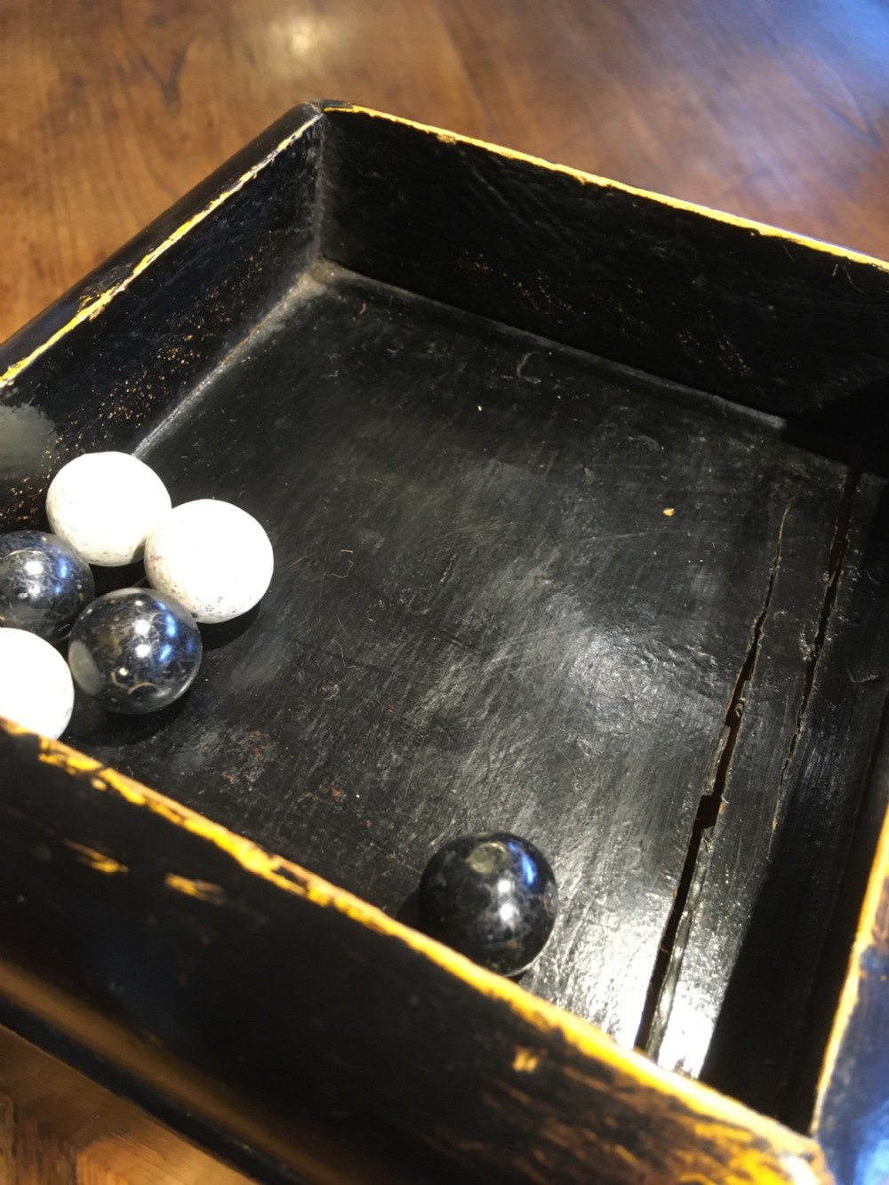 “BLACK BALL” BALLOT BOX View III