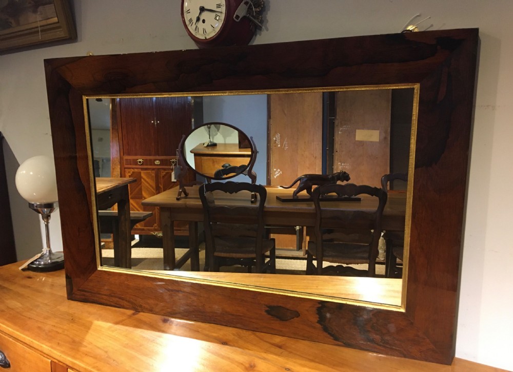 ROSEWOOD FRAMED MIRROR View V