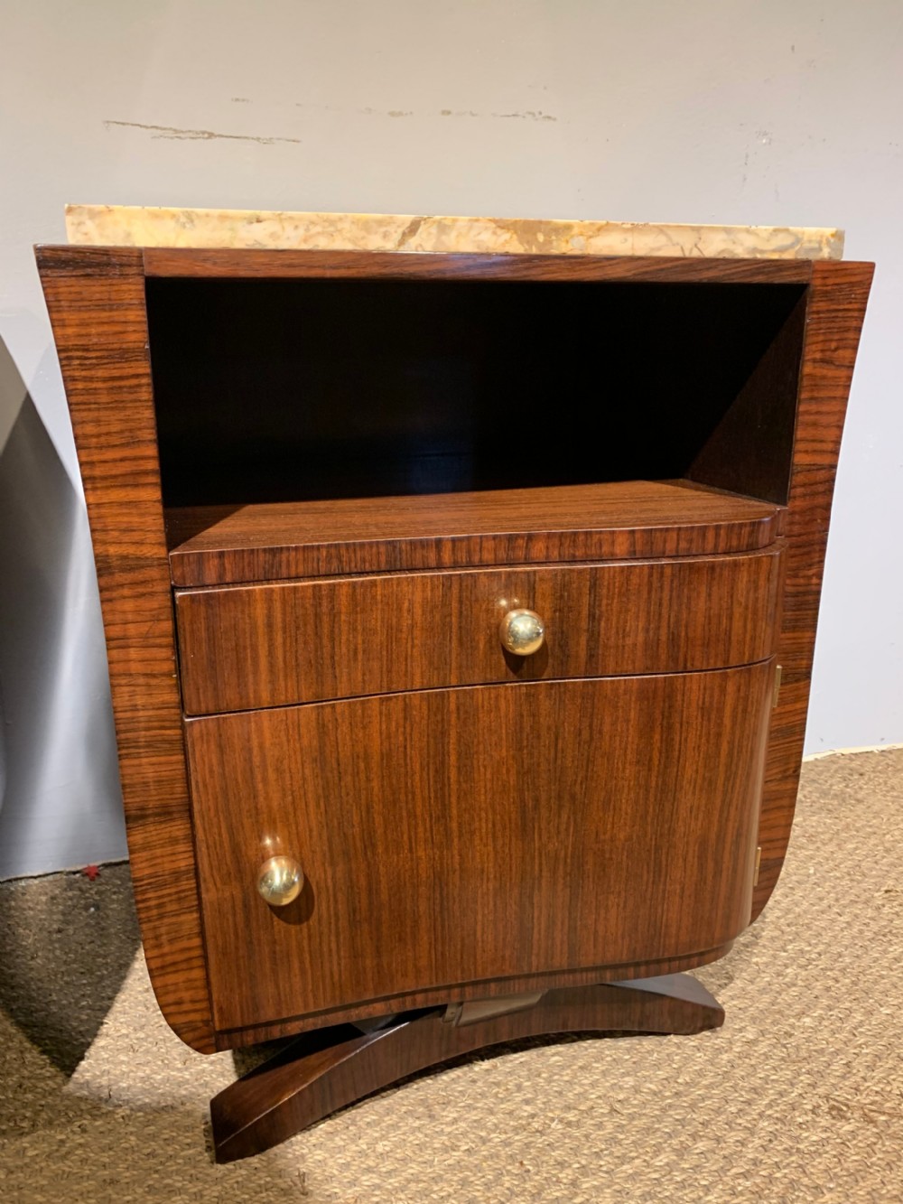 Pair of Art Deco Bedside cabinets  View II