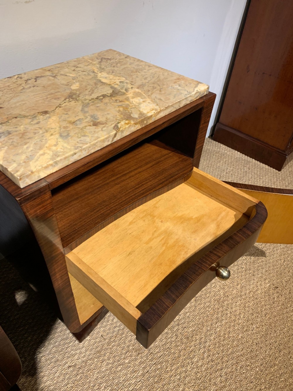 Pair of Art Deco Bedside cabinets  View V
