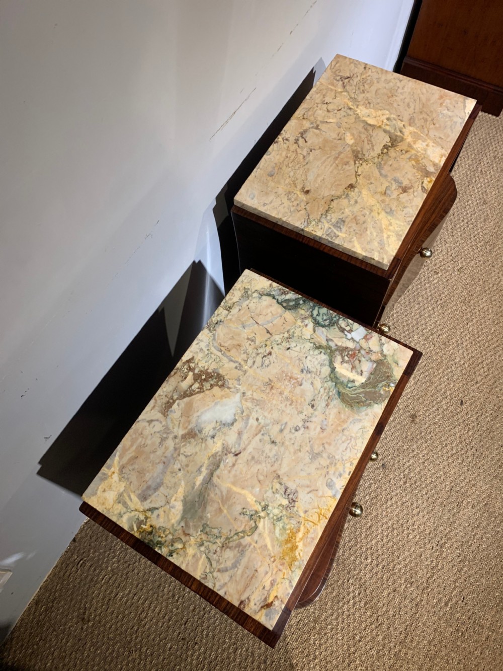 Pair of Art Deco Bedside cabinets  View VIII