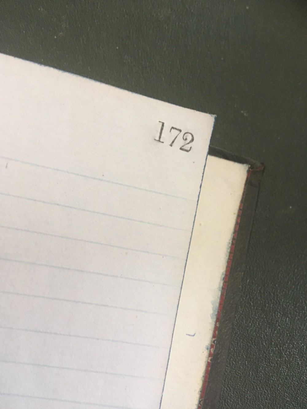 LEATHER BOUND LEDGER WITH BRAMAH LOCK View XIV
