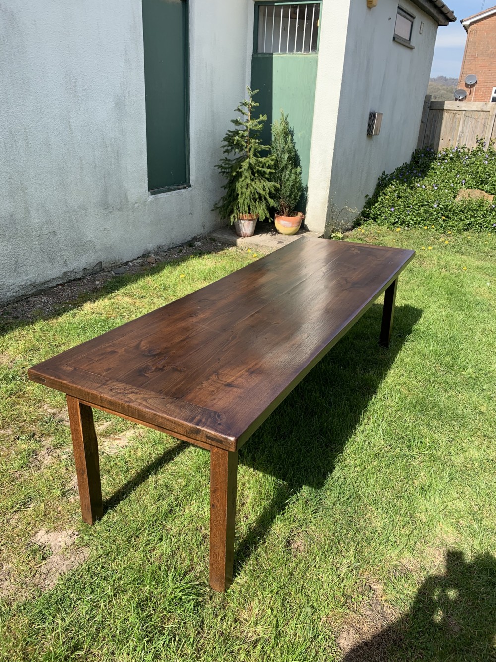Farm table chestnut 