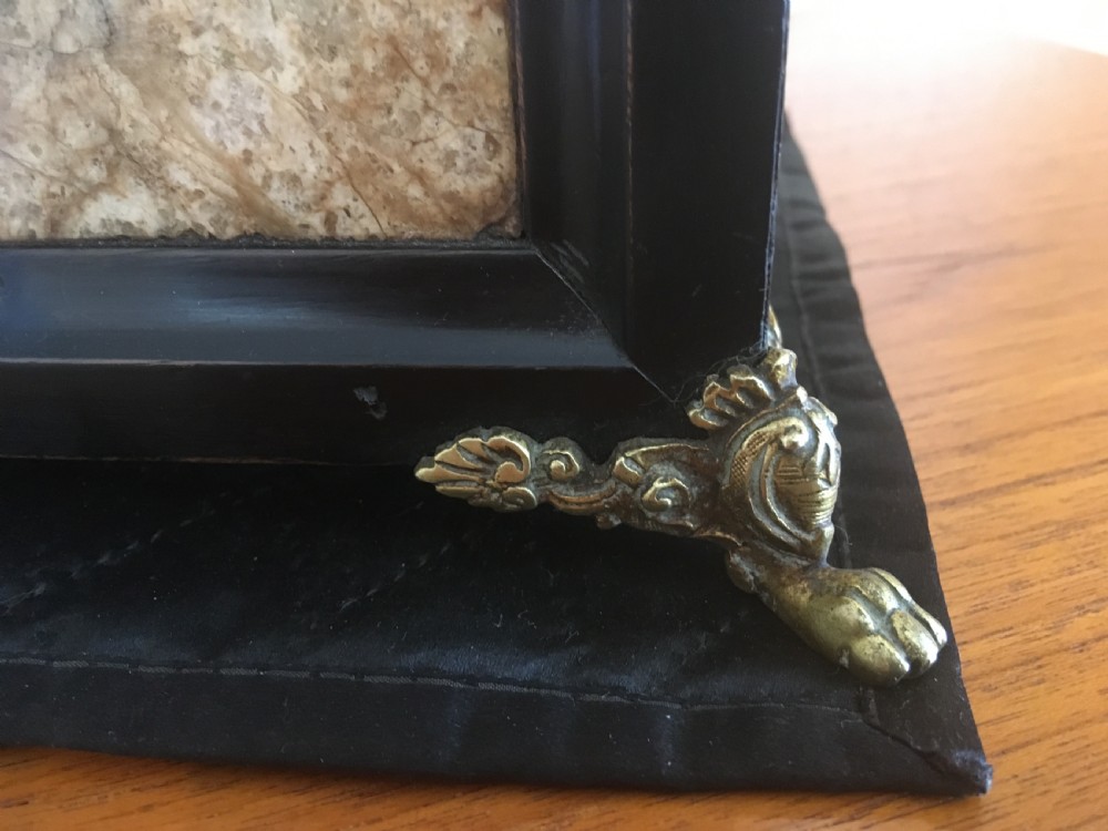 EBONY AND MARBLE TABLE JEWELLERY BOX View IV