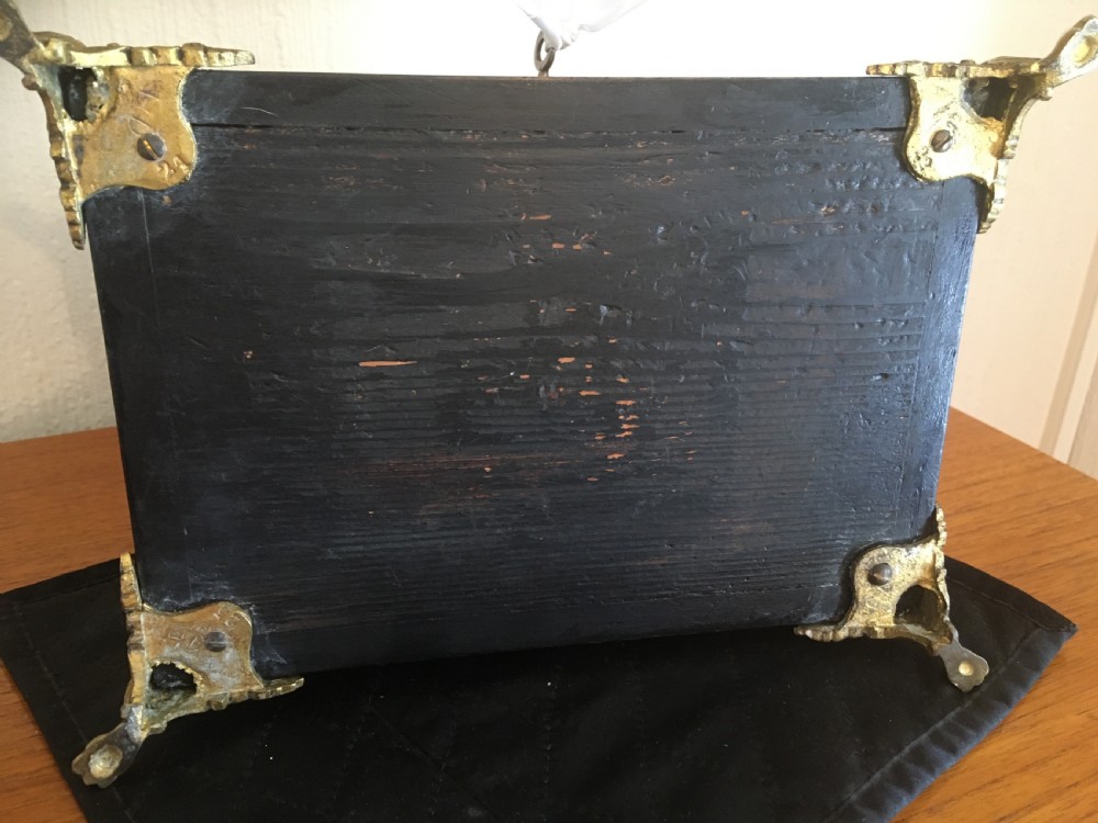 EBONY AND MARBLE TABLE JEWELLERY BOX View XI