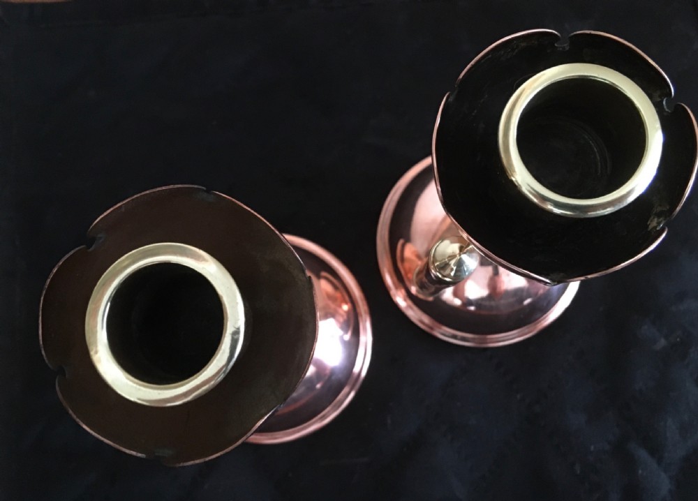 CHRISTOPHER DRESSER DESIGN CANDLESTICKS  View VII
