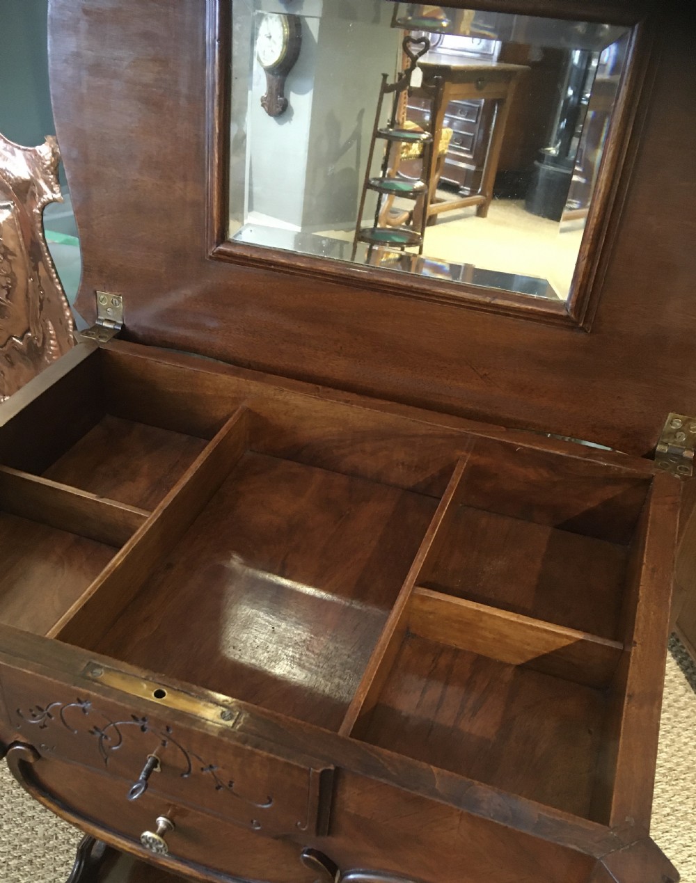 WALNUT WORK OR VANITY TABLE View VI