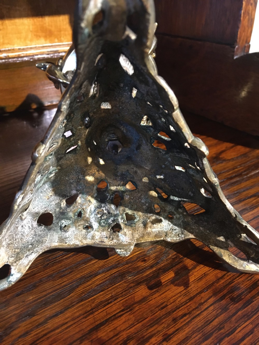 BRASS CANDLESTICK  View VII
