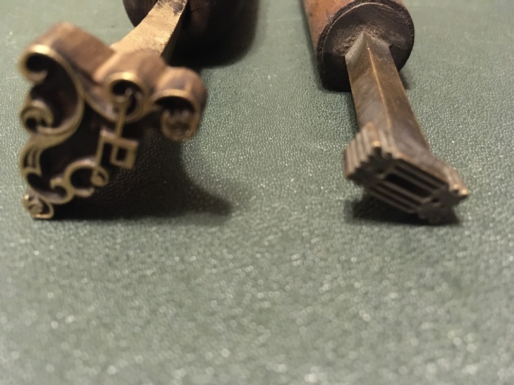 COLLECTION OF BOOK BINDING TOOLS View V
