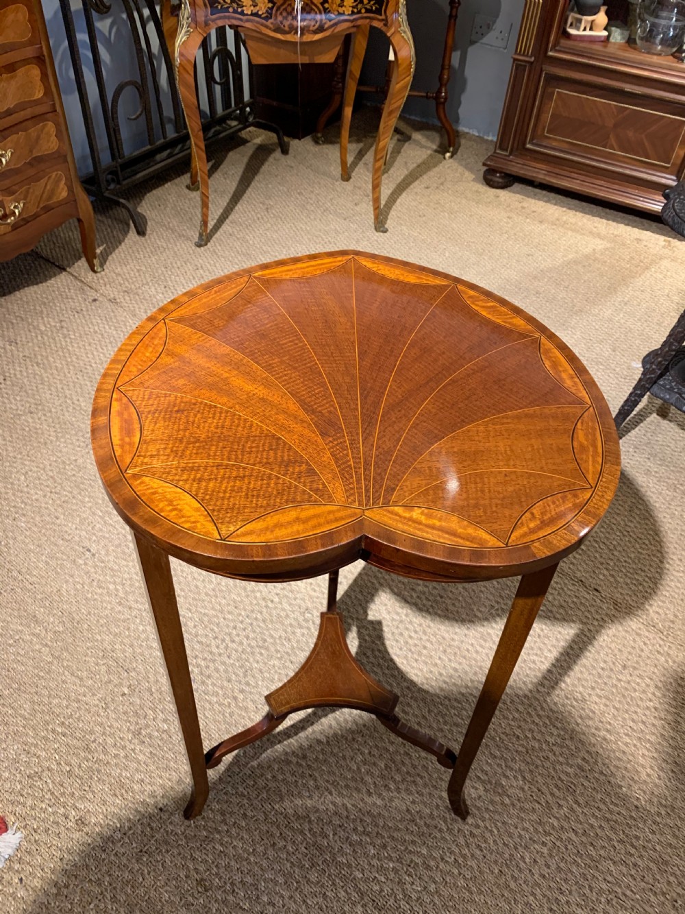 Edwardian side table  View II