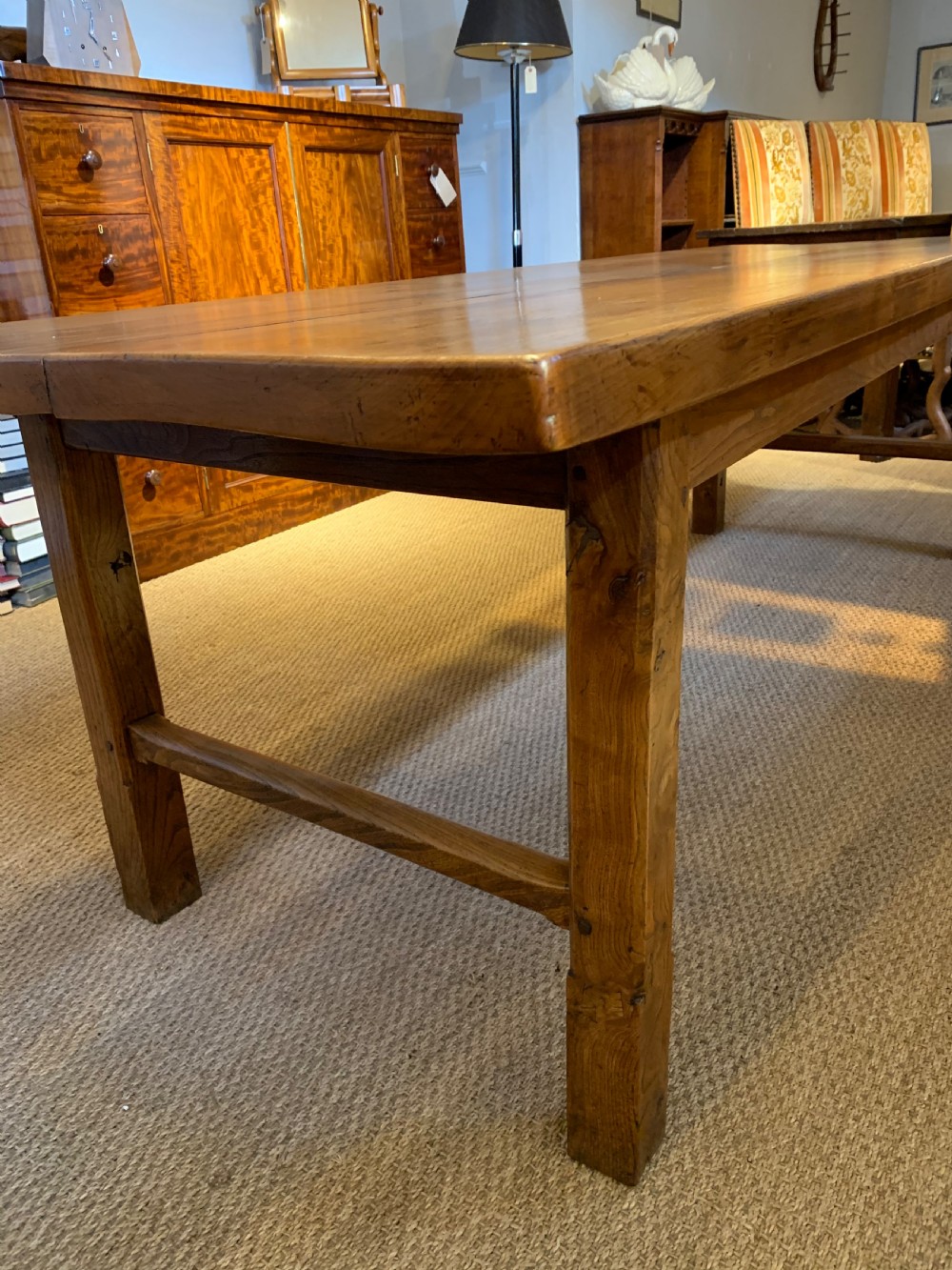 Farmhouse table , Elm  View II