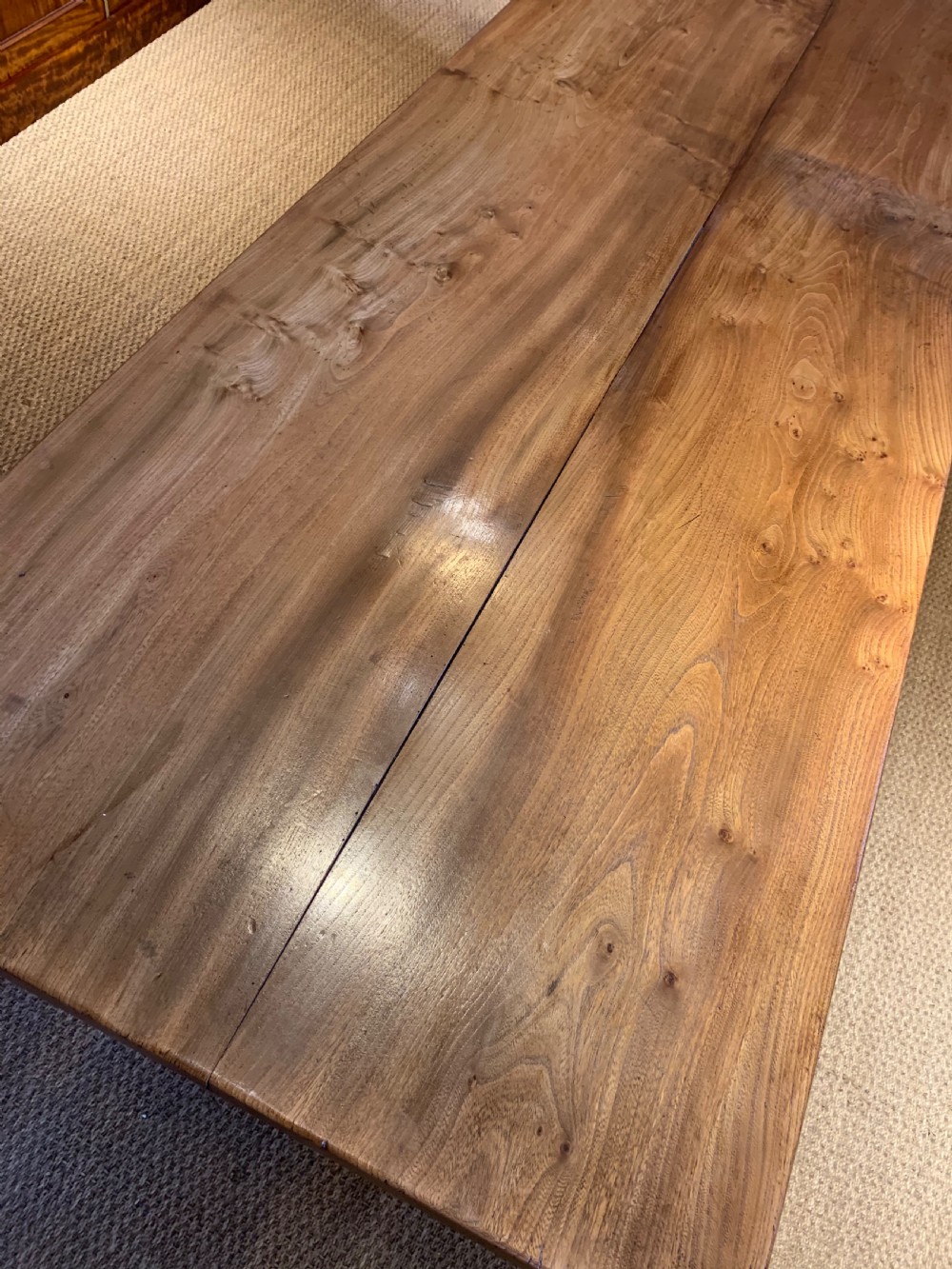 Farmhouse table , Elm  View IV
