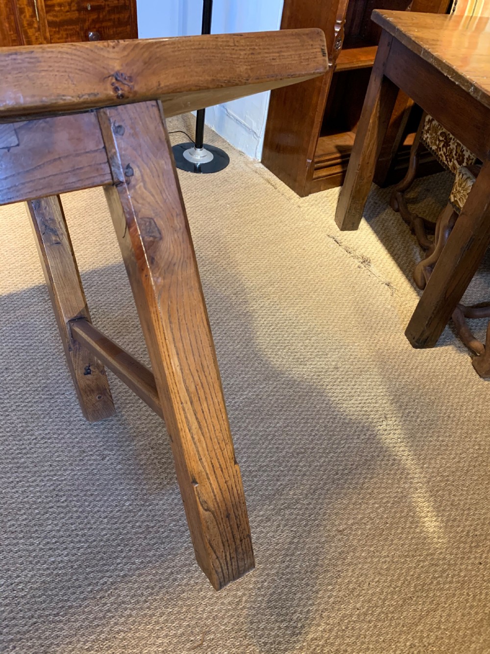 Farmhouse table , Elm  View VII