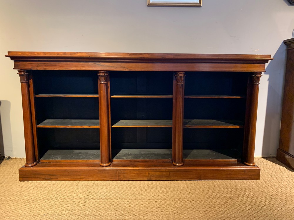19th century rosewood bookcase 