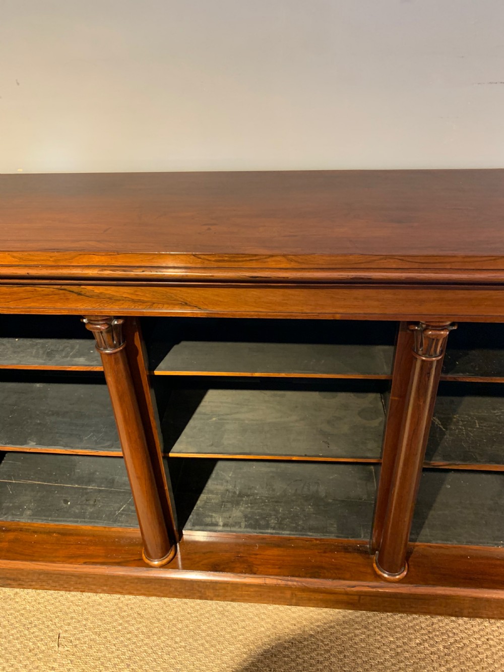 19th century rosewood bookcase  View IV