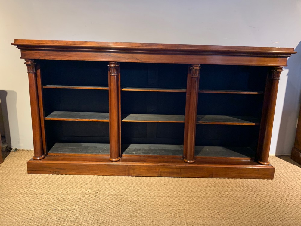 19th century rosewood bookcase  View VII