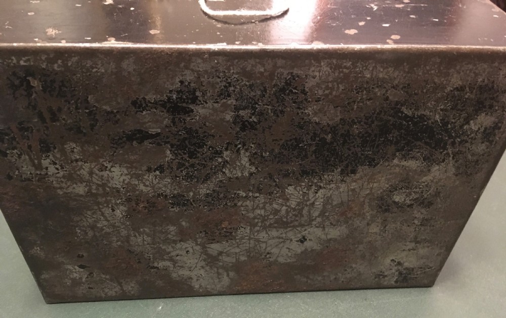 DEED BOX “D.MELHADO” BRAMAH LOCK View IV