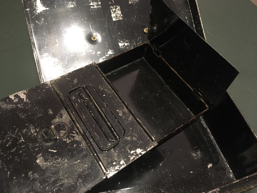 DEED BOX “D.MELHADO” BRAMAH LOCK View X