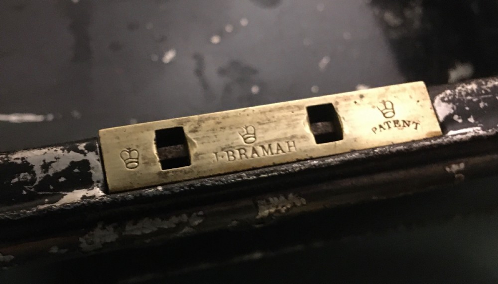 DEED BOX “D.MELHADO” BRAMAH LOCK View XI