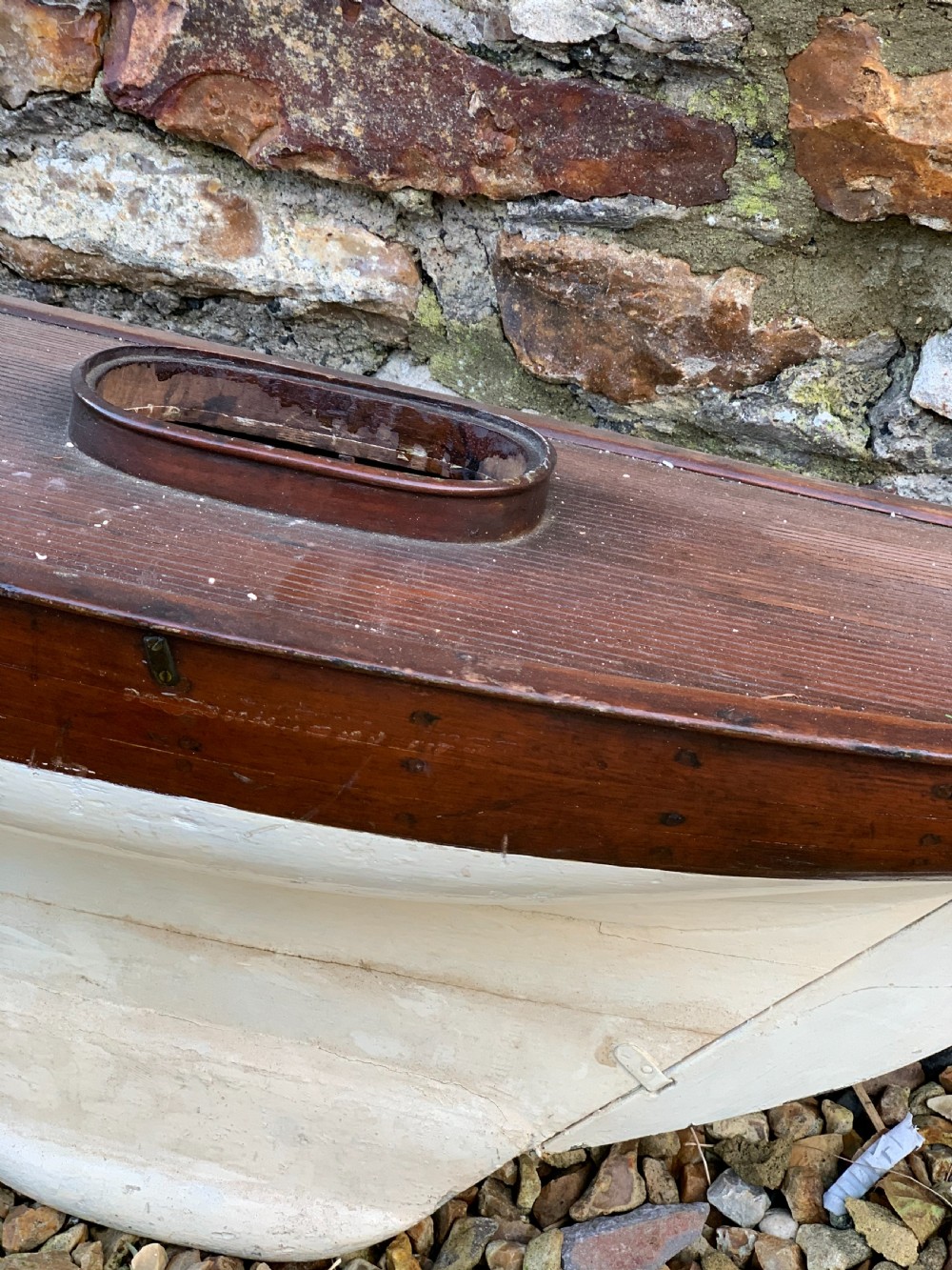 Antique Pond yacht 4ft long   View VII