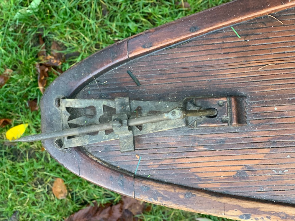 Antique Pond yacht 4ft long   View IX