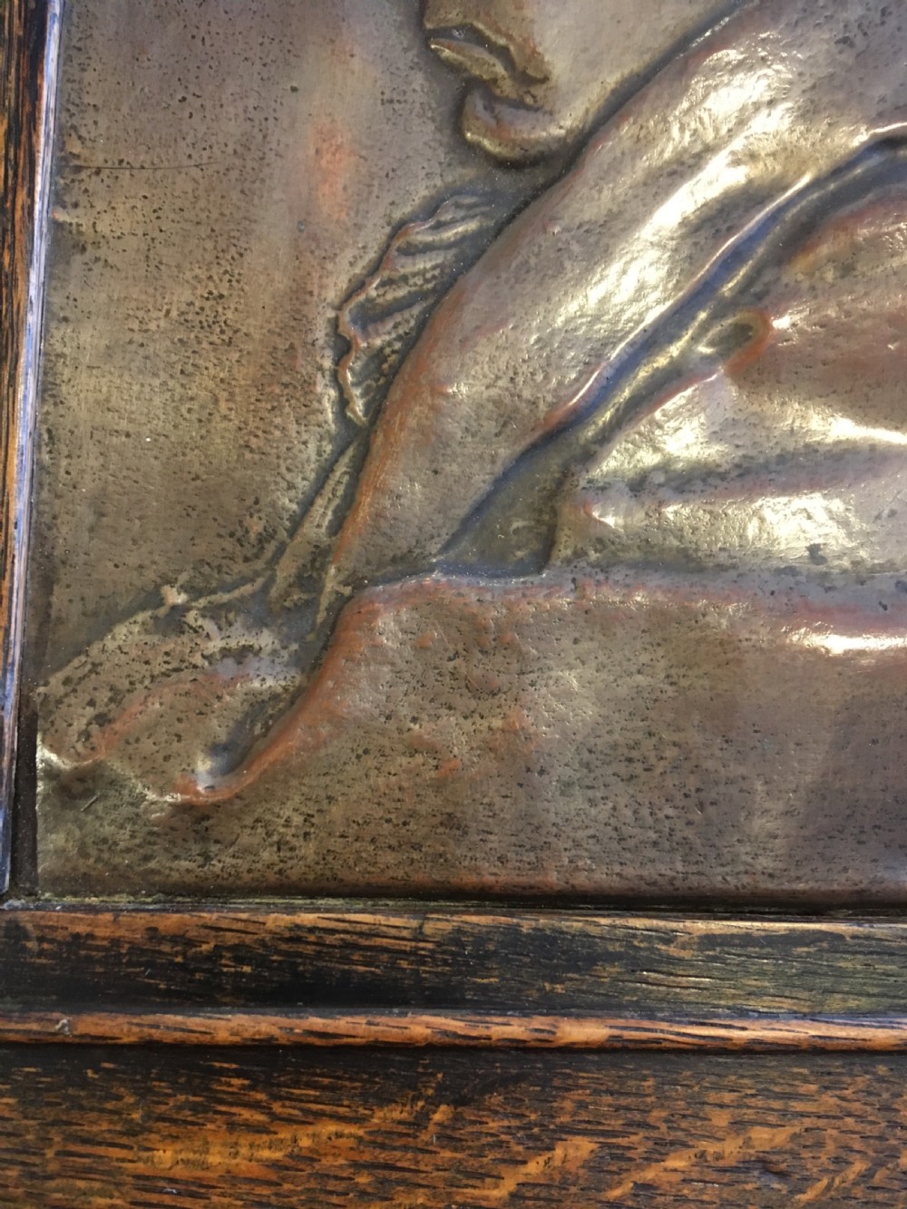 BEETHOVEN COPPER PLAQUE  View II
