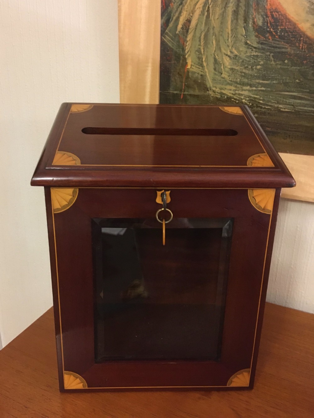 EDWARDIAN “COUNTRY HOUSE” LETTER BOX