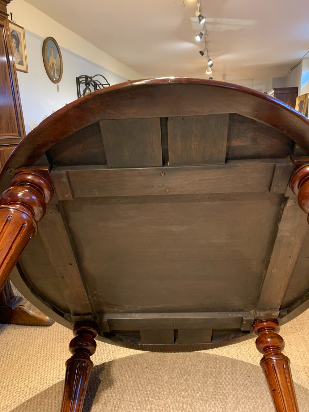 Victorian mahogany coffee table  View VII