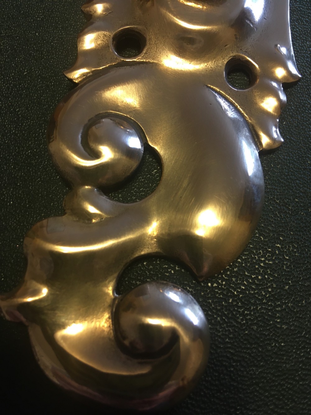 ART NOUVEAU DOOR HANDLE View III
