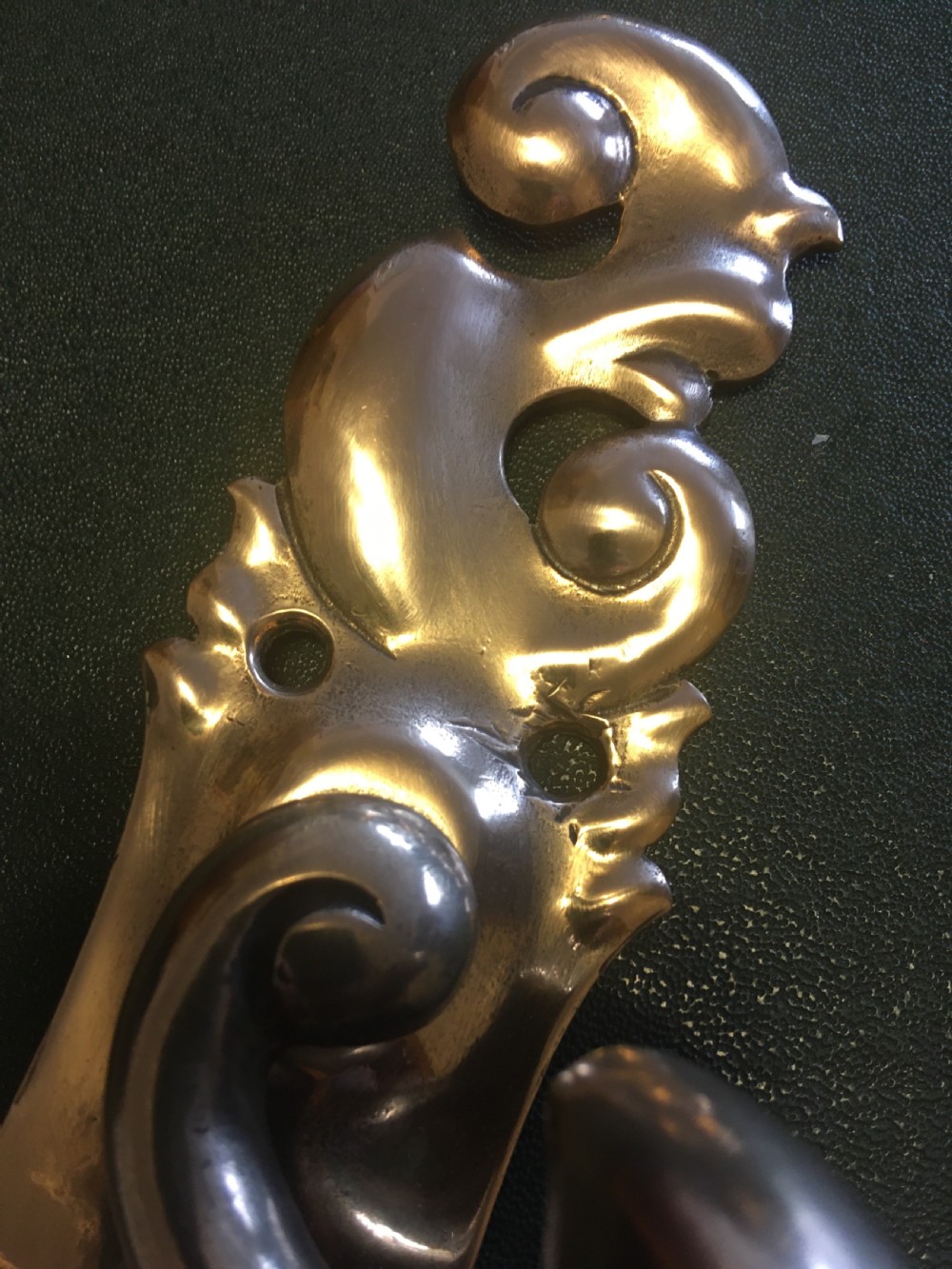 ART NOUVEAU DOOR HANDLE View IV