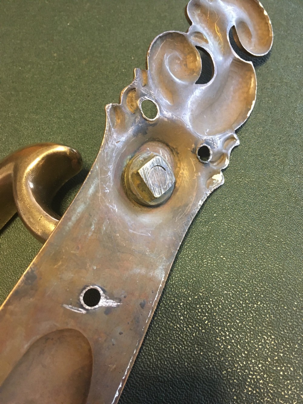 ART NOUVEAU DOOR HANDLE View V