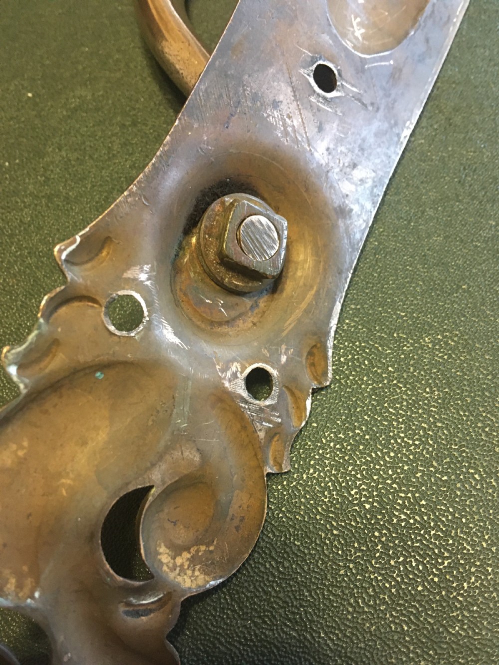 ART NOUVEAU DOOR HANDLE View VI
