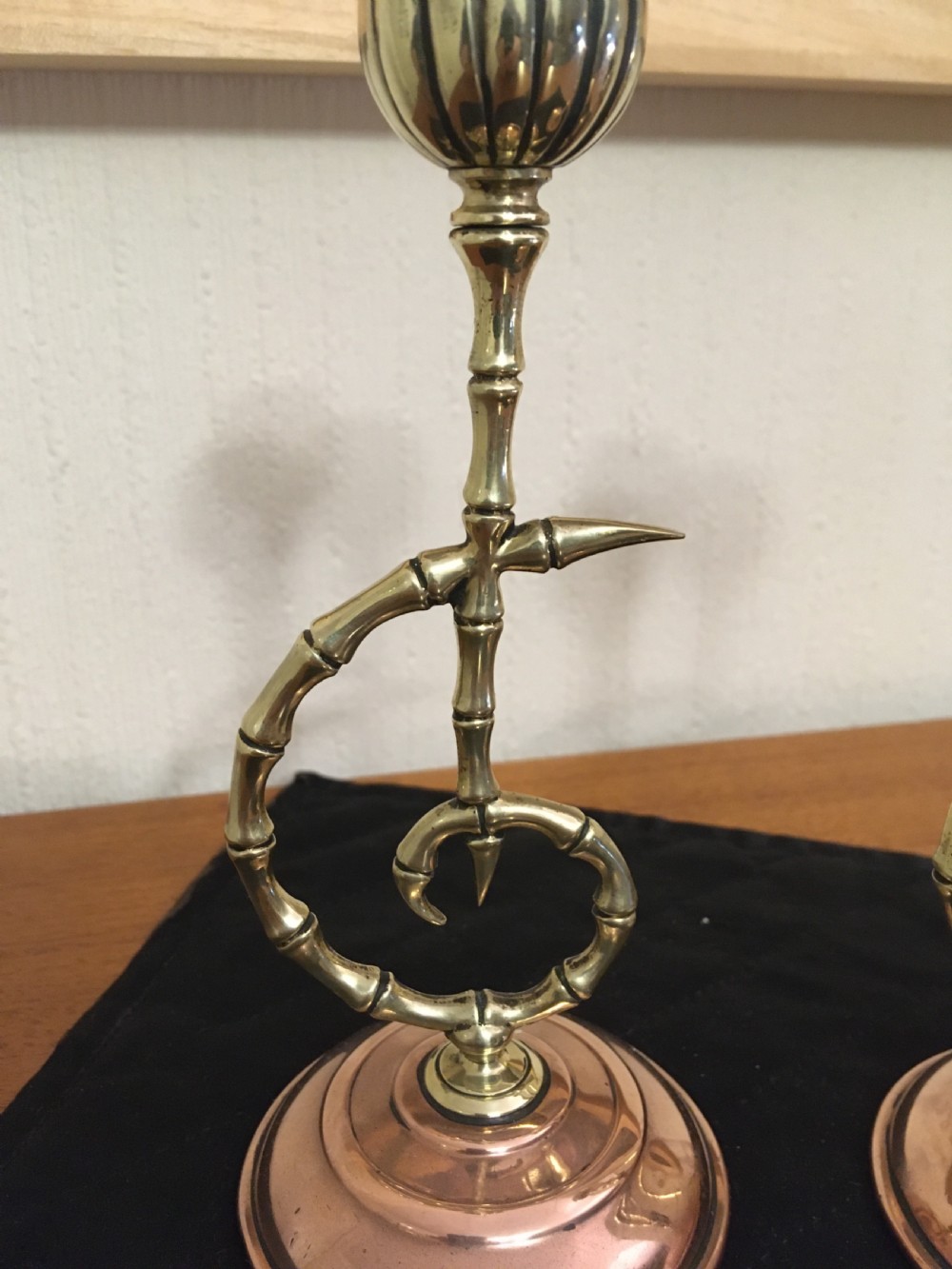 AESTHETIC MOVEMENT TOWNSEND & CO CANDLESTICKS  View VI