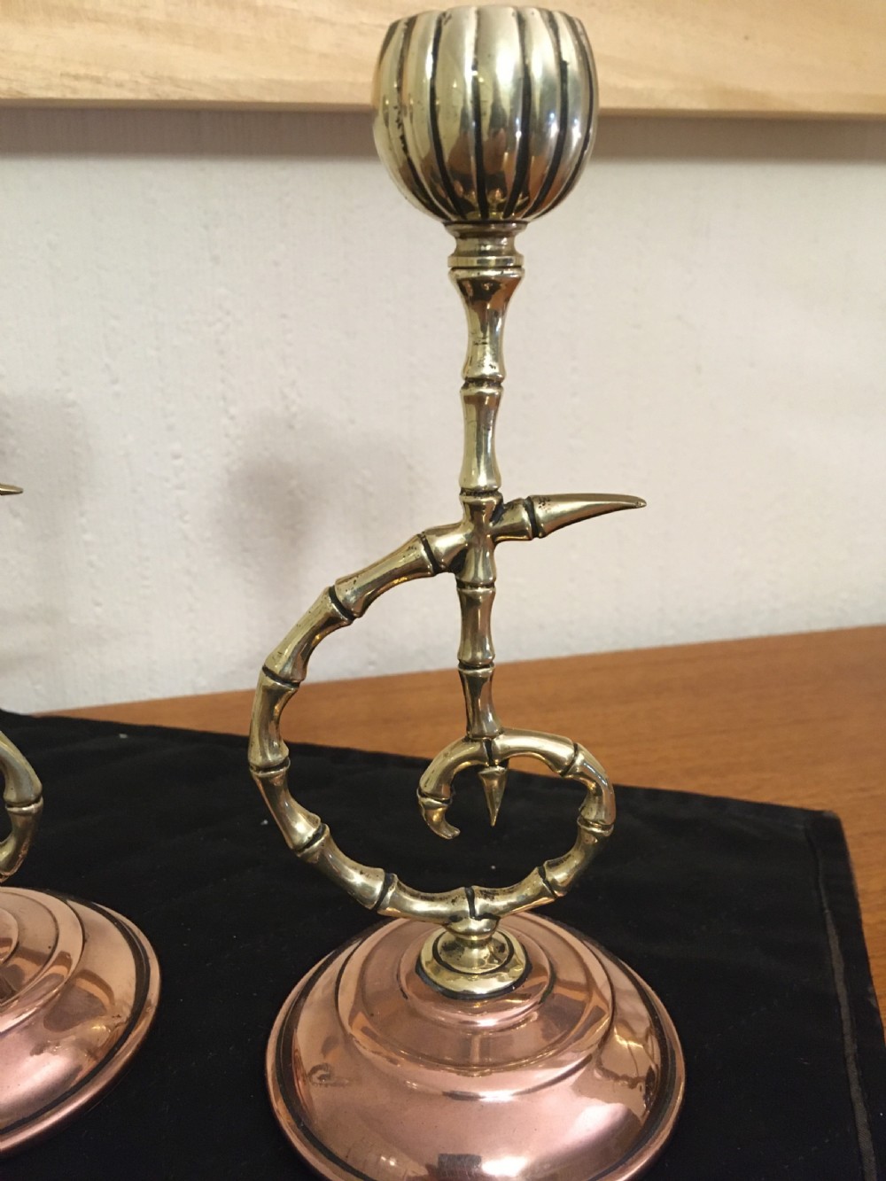 AESTHETIC MOVEMENT TOWNSEND & CO CANDLESTICKS  View VII