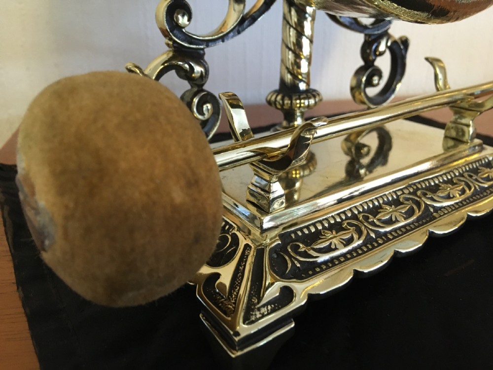 LATE VICTORIAN TABLE GONG View III