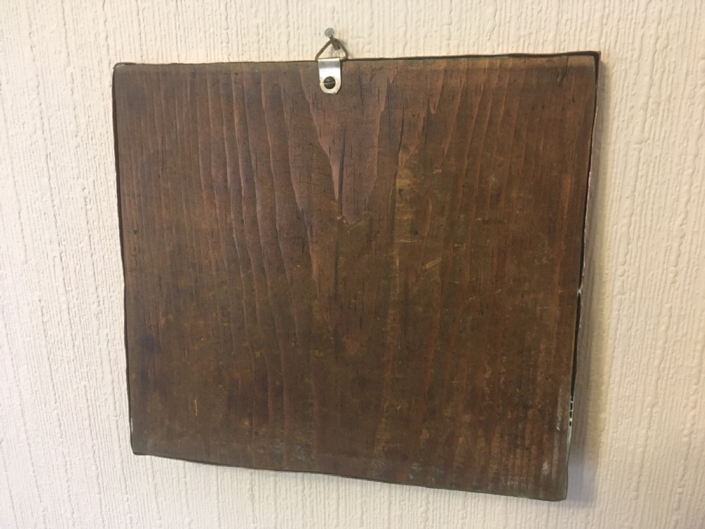 FOLK ART COPPER PLAQUE  View IV