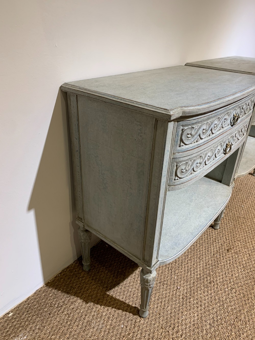 Pair of late 19th century bedside cabinets   View VI